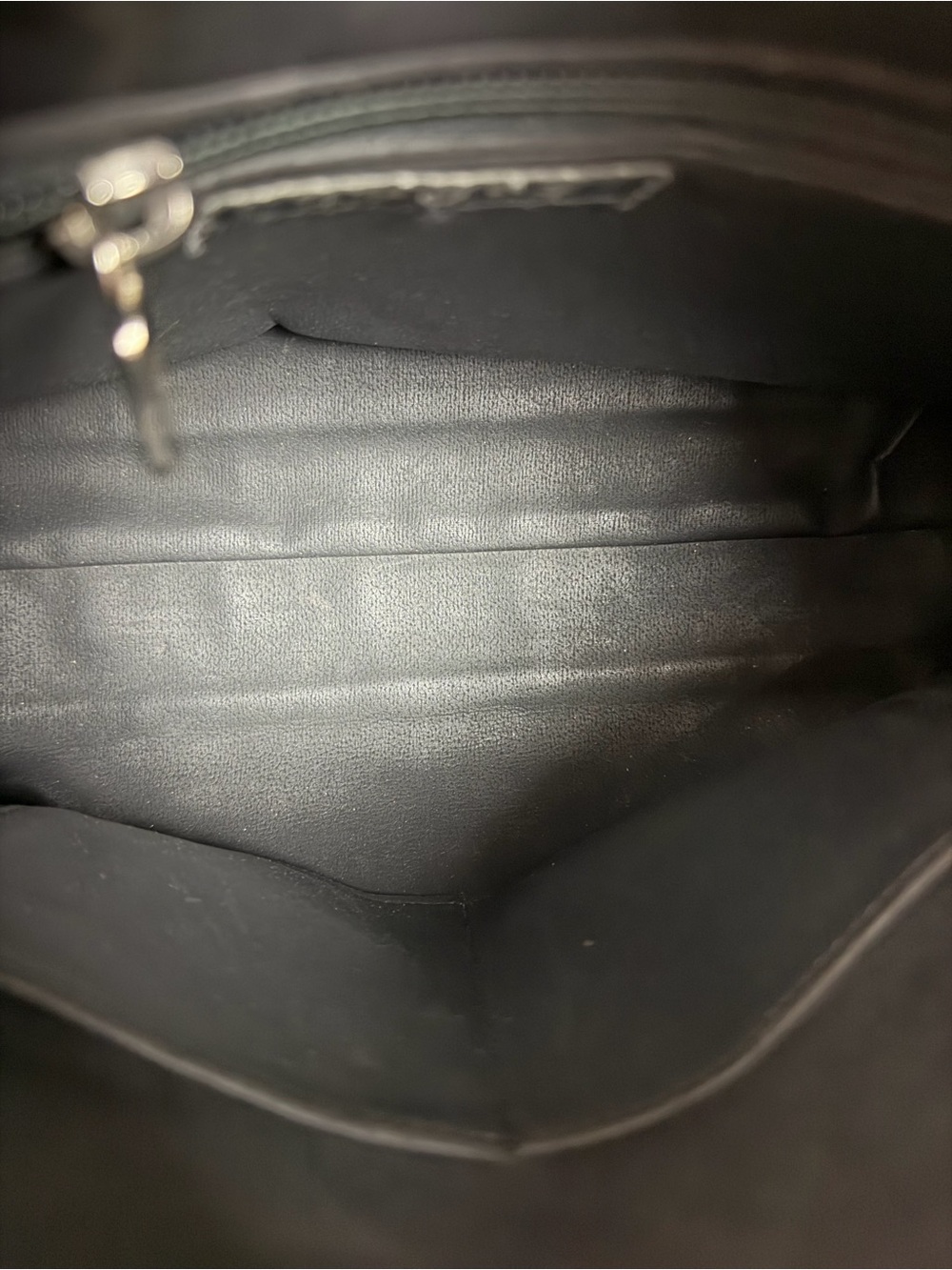 Vintage Roots Canada Black Genuine Leather Shoulder Bag Made in Canada - Picture 12 of 12